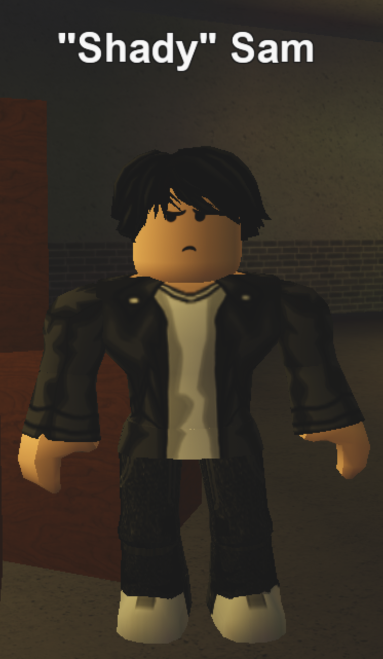 Shady Sam Rocitizens Wiki Fandom - err face roblox wiki