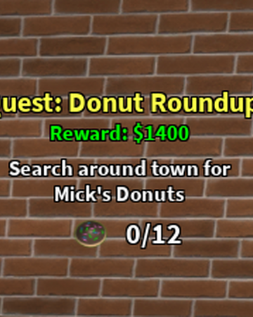 Roblox Rocitizens Donut Locations