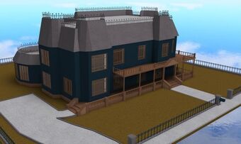 small modern house robloxian highschool