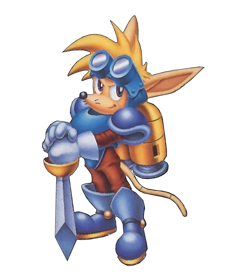 Image Sparkster (Sparkster Rocket Knight Adventures 2 Official Artwork 3).png Rocket Knight