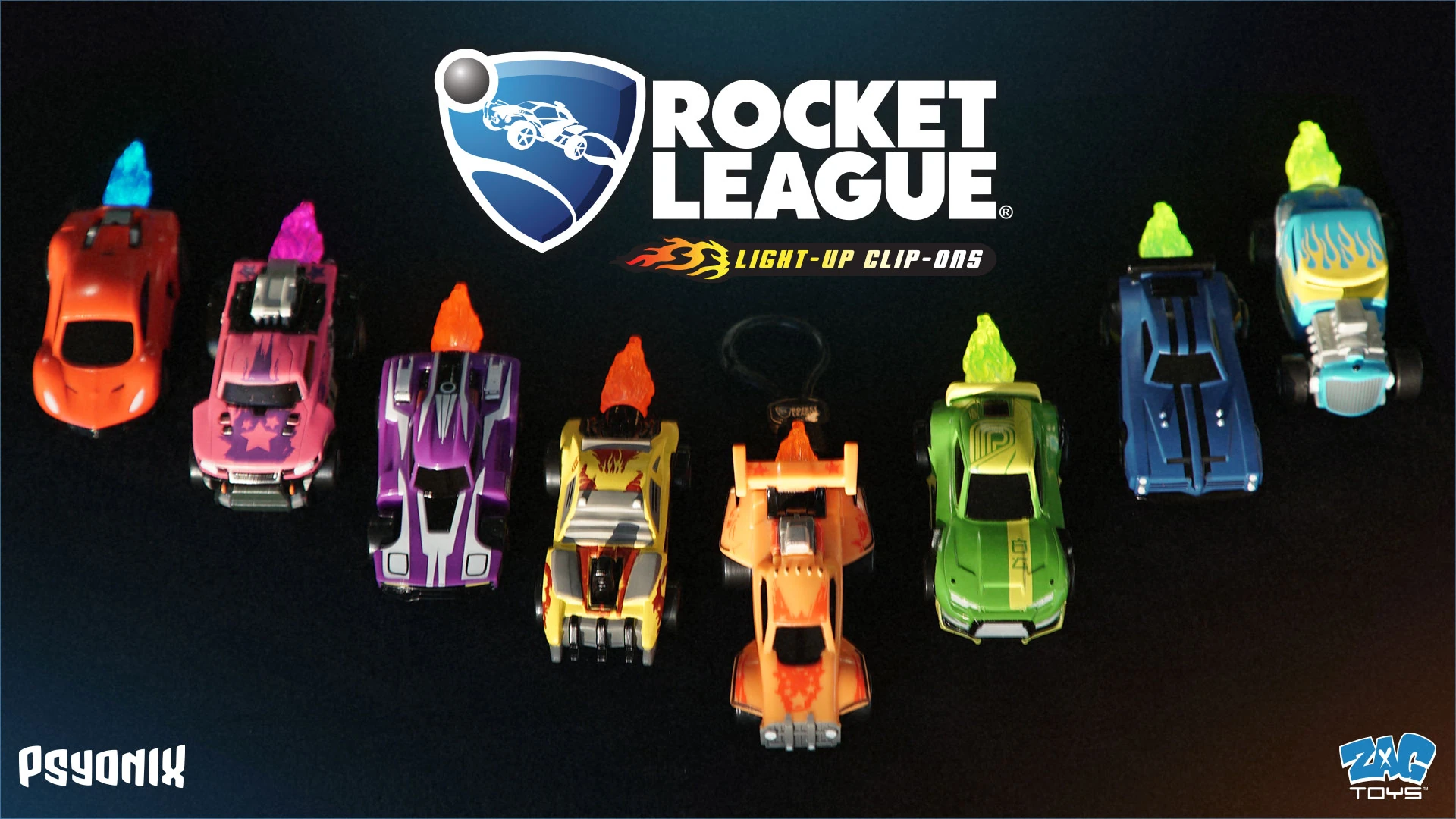 rocket league pull back racers 6 pack