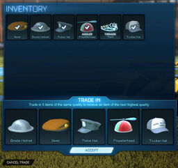 Trade-In-Menu
