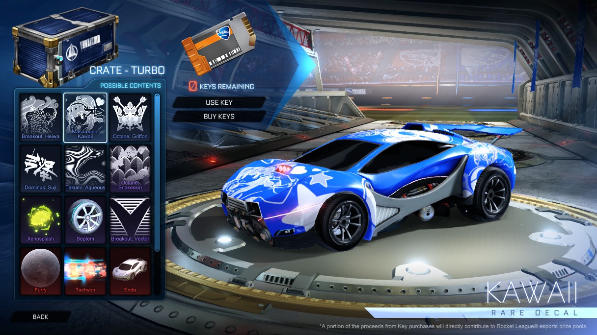 Image Crate Turbo Masamune Kawaii Rocket League Wiki