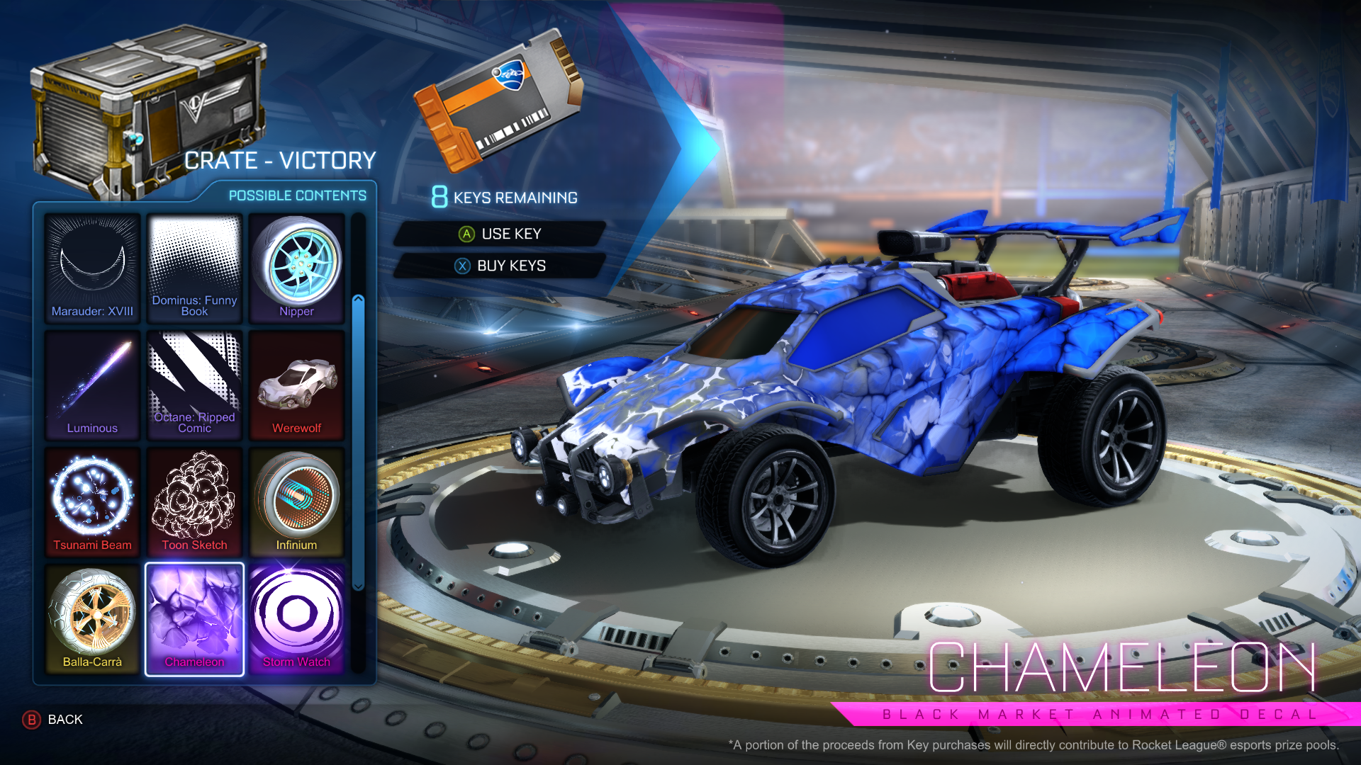 image crate victory chameleon png rocket league wiki