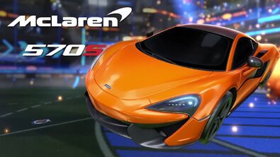 Mclaren 570s Rocket League Wiki Fandom