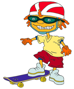 rocket power sam skateboarding