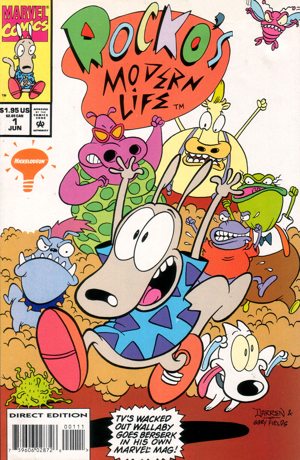 Rockos Modern Life Marvel Comics Rockos Modern Life Wiki Fandom