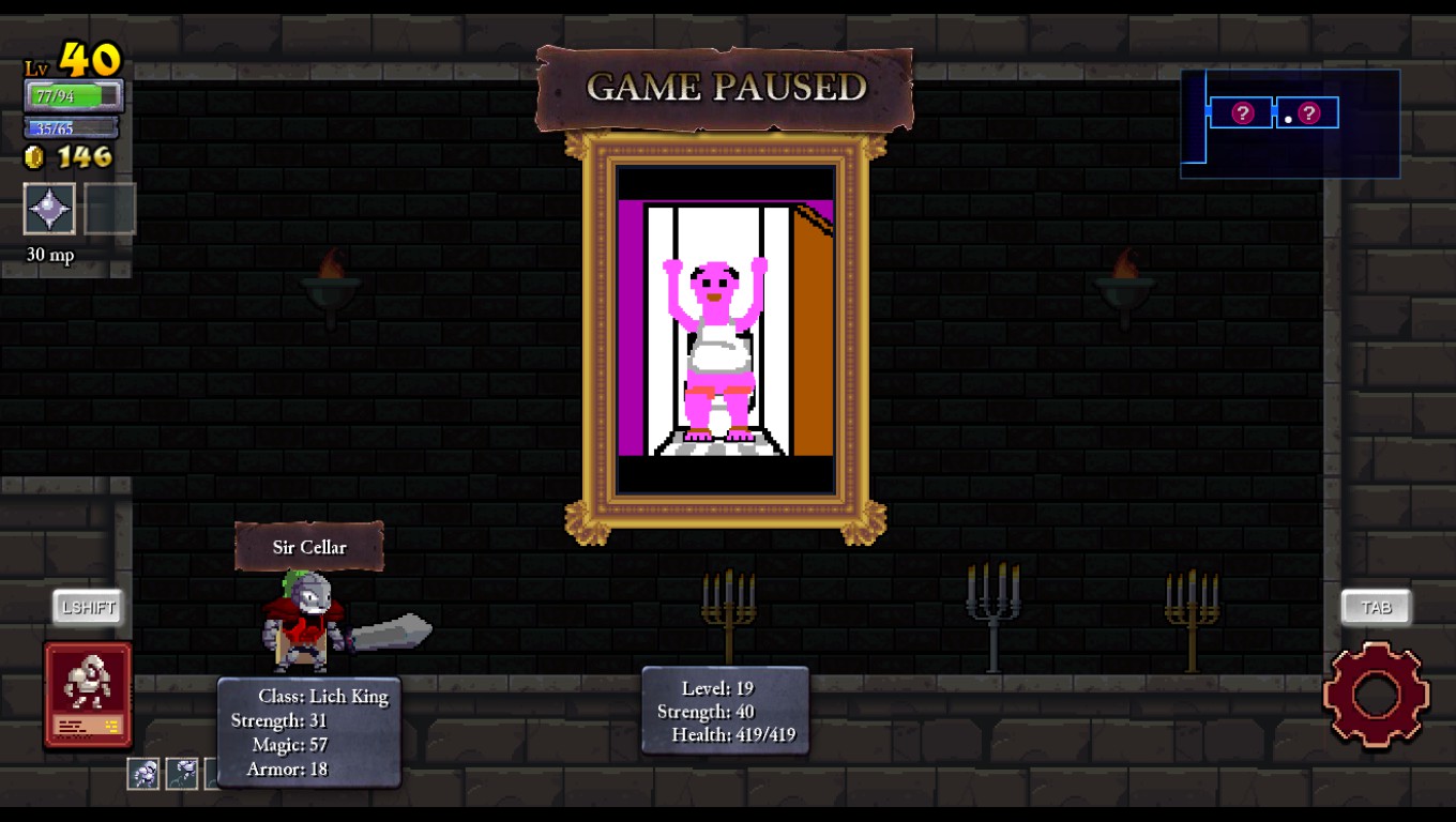 rogue legacy 2 bosses
