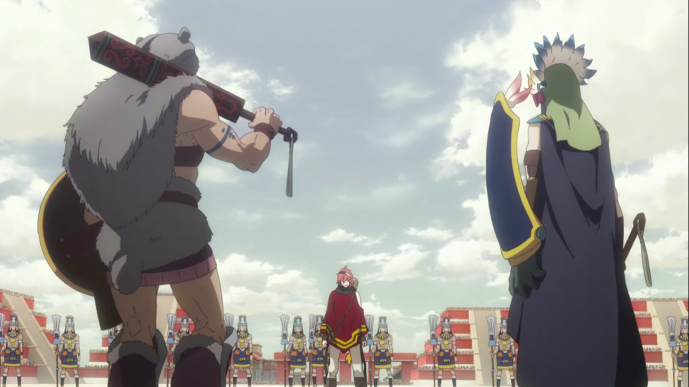 Episode 1 The Strongest Man In The World Rokka No Yuusha Wiki