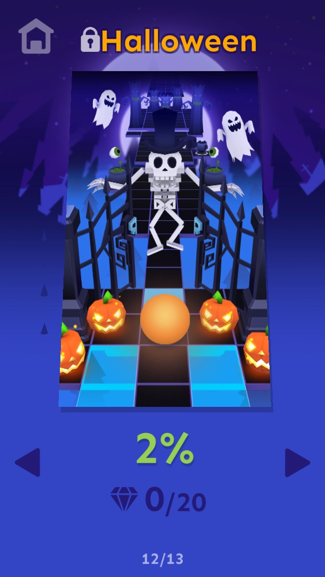 Level 11 Halloween Rolling Sky Wikia FANDOM powered by Wikia