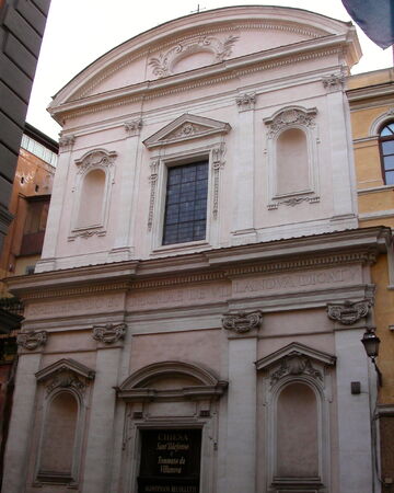 Santi Ildefonso E Tommaso Da Villanova Churches Of Rome Wiki
