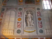 2011 Ambrogio, sacristy wall left of altar