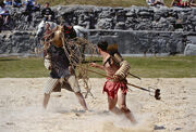 Legionaerspfad Kampf der Gladiatoren