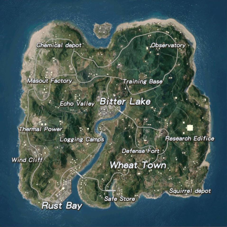 rules of survival map rules of survival map