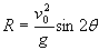 Range equation