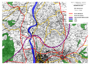 Contournement Nord de Vichy novembre 1990 couleur