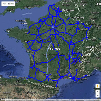 carte autoroute de france 2020 Cartes De Mises En Service Des Autoroutes Francaises 2010 2020 Wikisara Fandom carte autoroute de france 2020