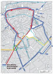 Nîmes - Projet TCSP et axes structurants