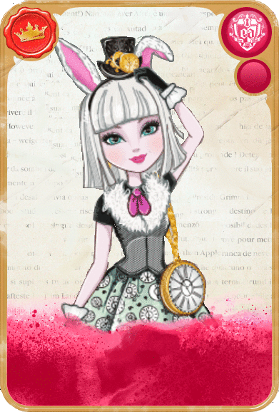 ever after high bunny blanc