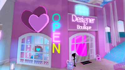 Designer Boutique Royale High Wiki Fandom - roblox clothing store sign