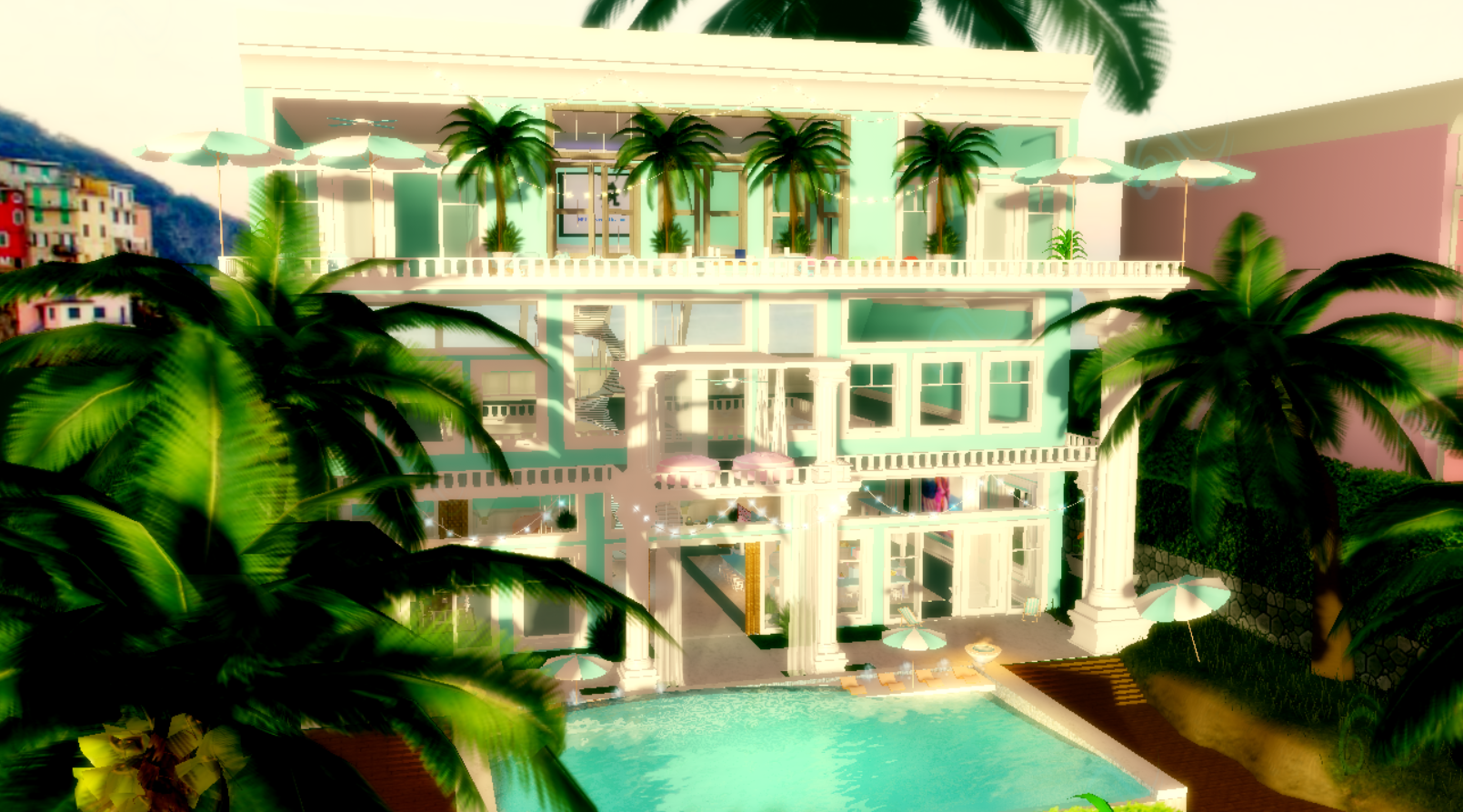 Beach House Royale High Wiki Fandom - roblox beach house background