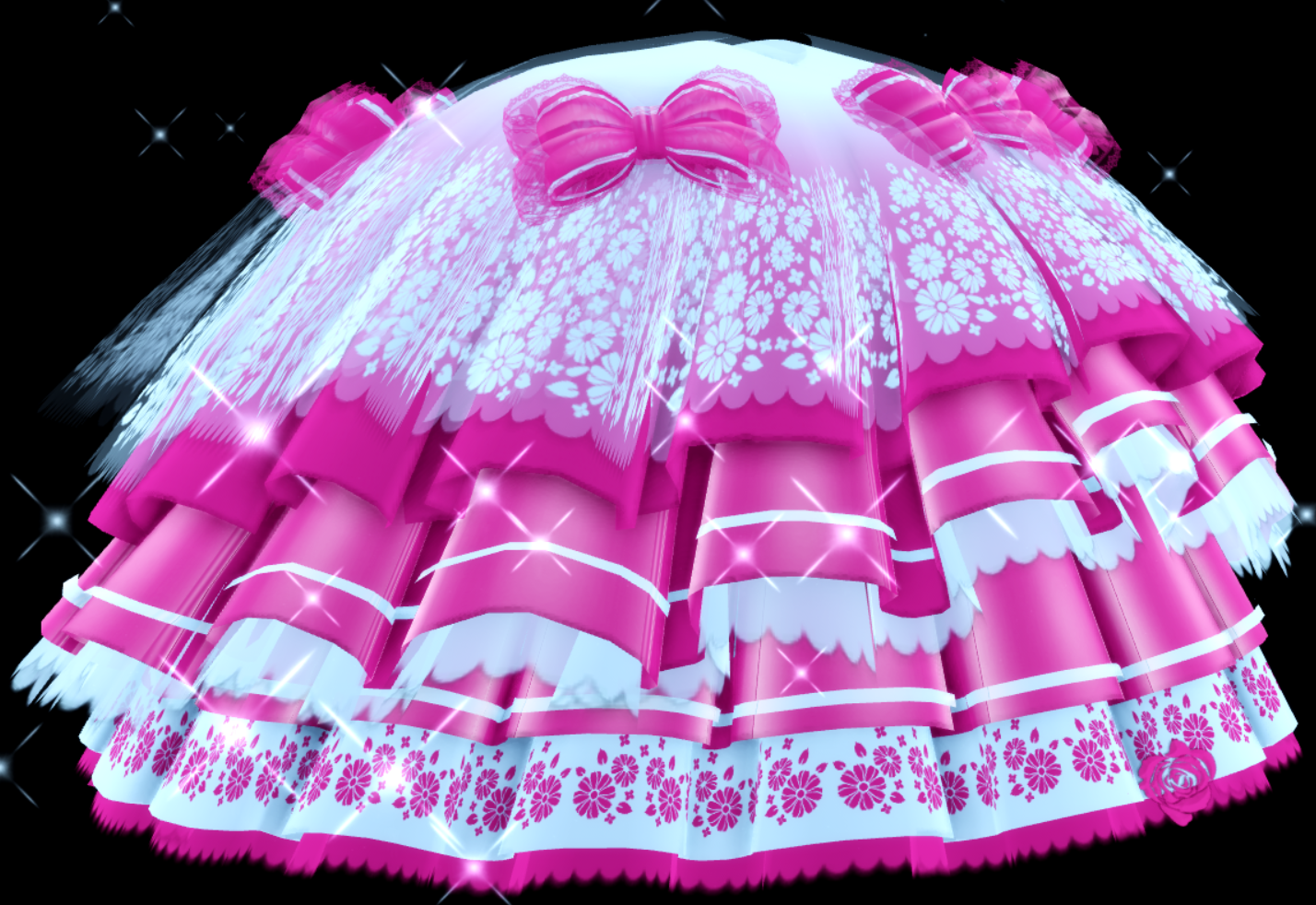 Miss Lady Rose Skirt Reworked