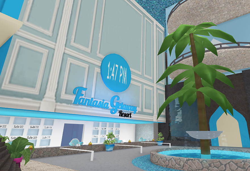 Fantasia Getaway Resort Royale High Wiki Fandom - cool lobby ideas roblox