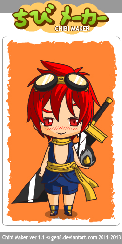 ChibiMaker Blaze the God of Fire