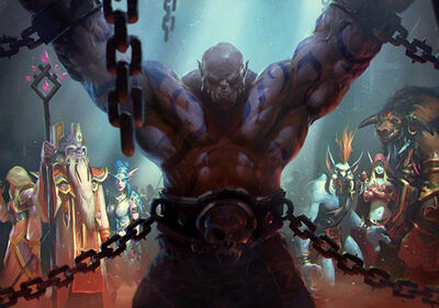 Garrosh v poutech