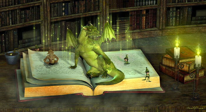 Magic-book-of-dragons-desktop-background-335910