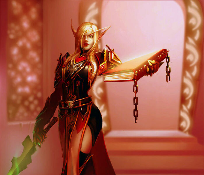 Blood elf female by william19-d5irjxu