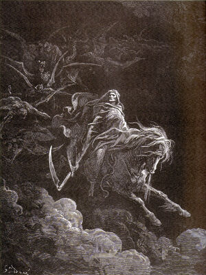 Gustave Doré - Death on the Pale Horse (1865)