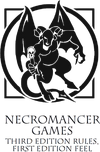 Necromancer Games Orkus Logo