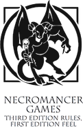Necromancer Games Orkus Logo