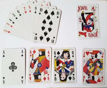 Deck of playing cards