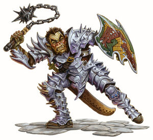 Half-orc Fighter-Races-of-Destiny DD35