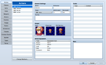 Database Rpg Maker Wiki Fandom
