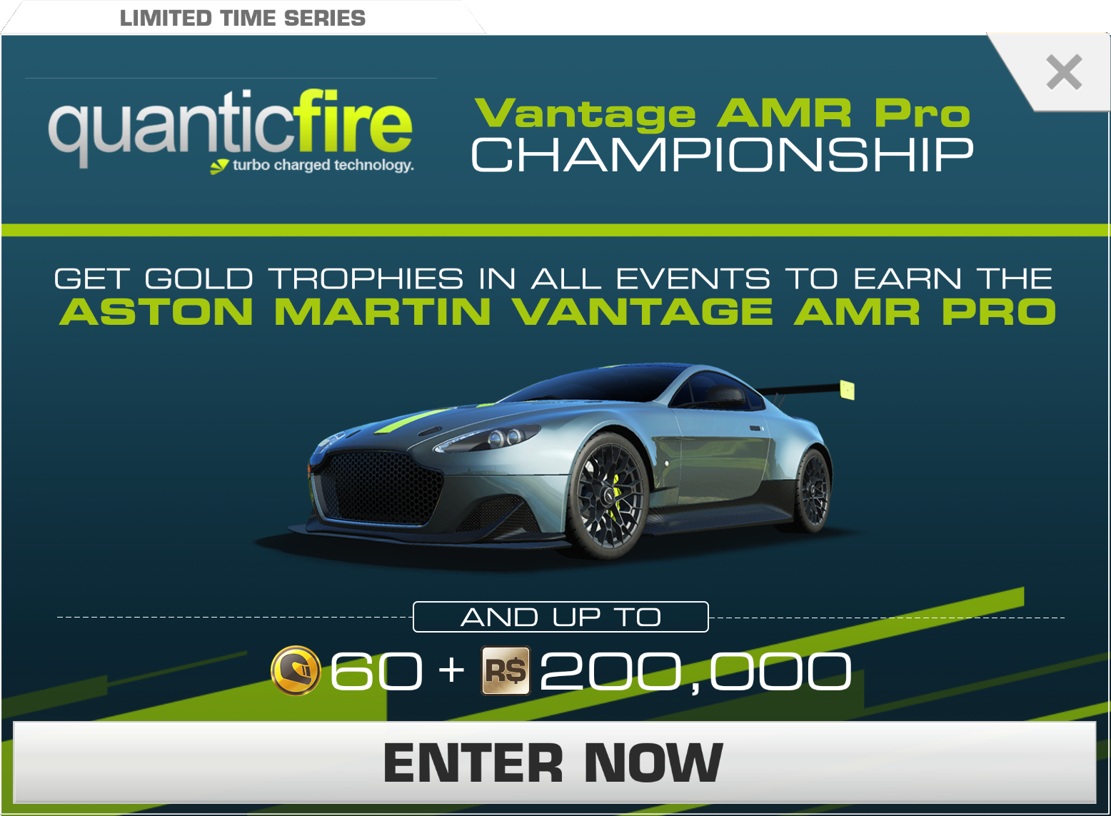 Aston Martin Vantage Amr Pro Championship Real Racing 3