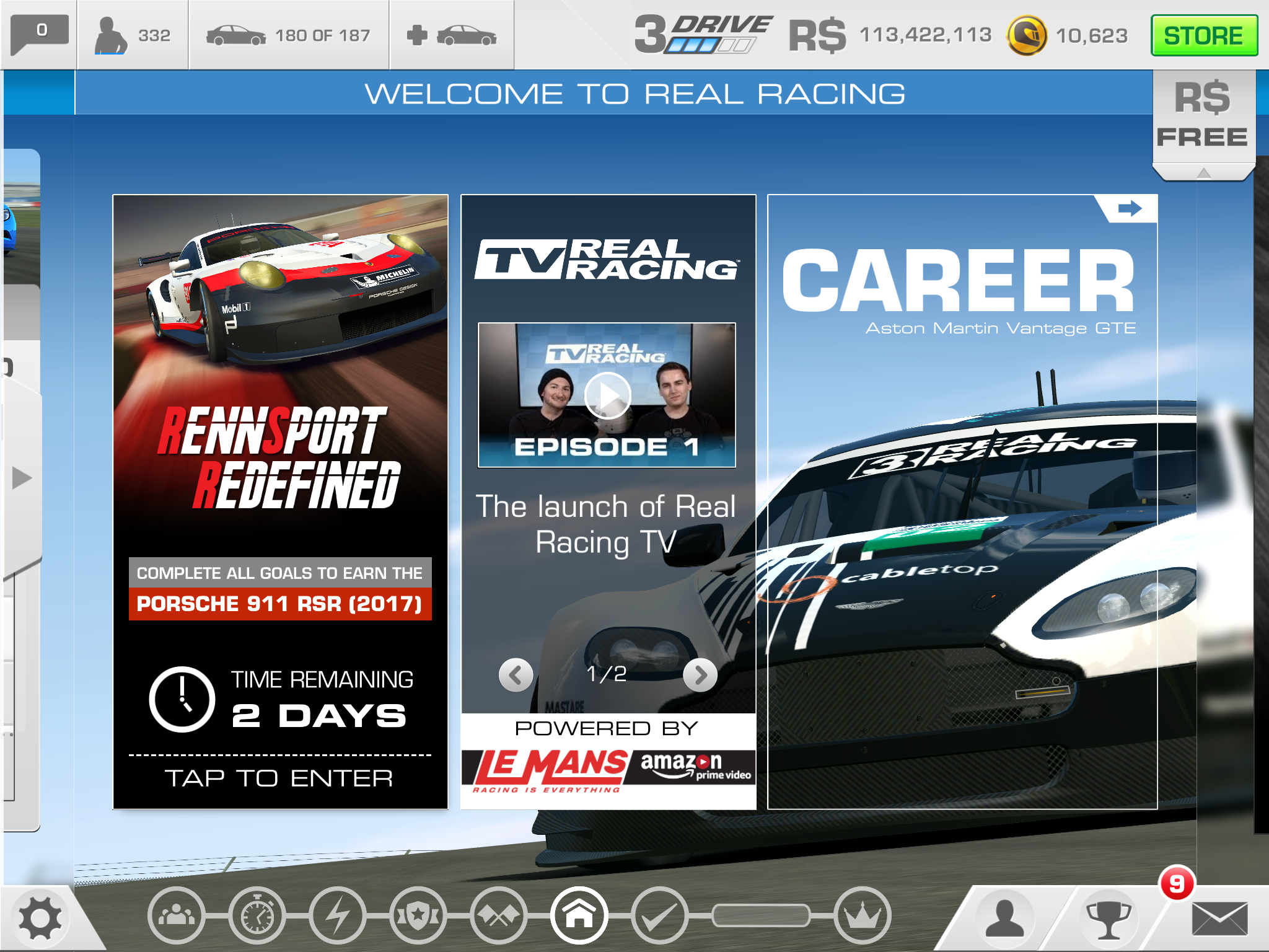 Real Racing 3 na App Store