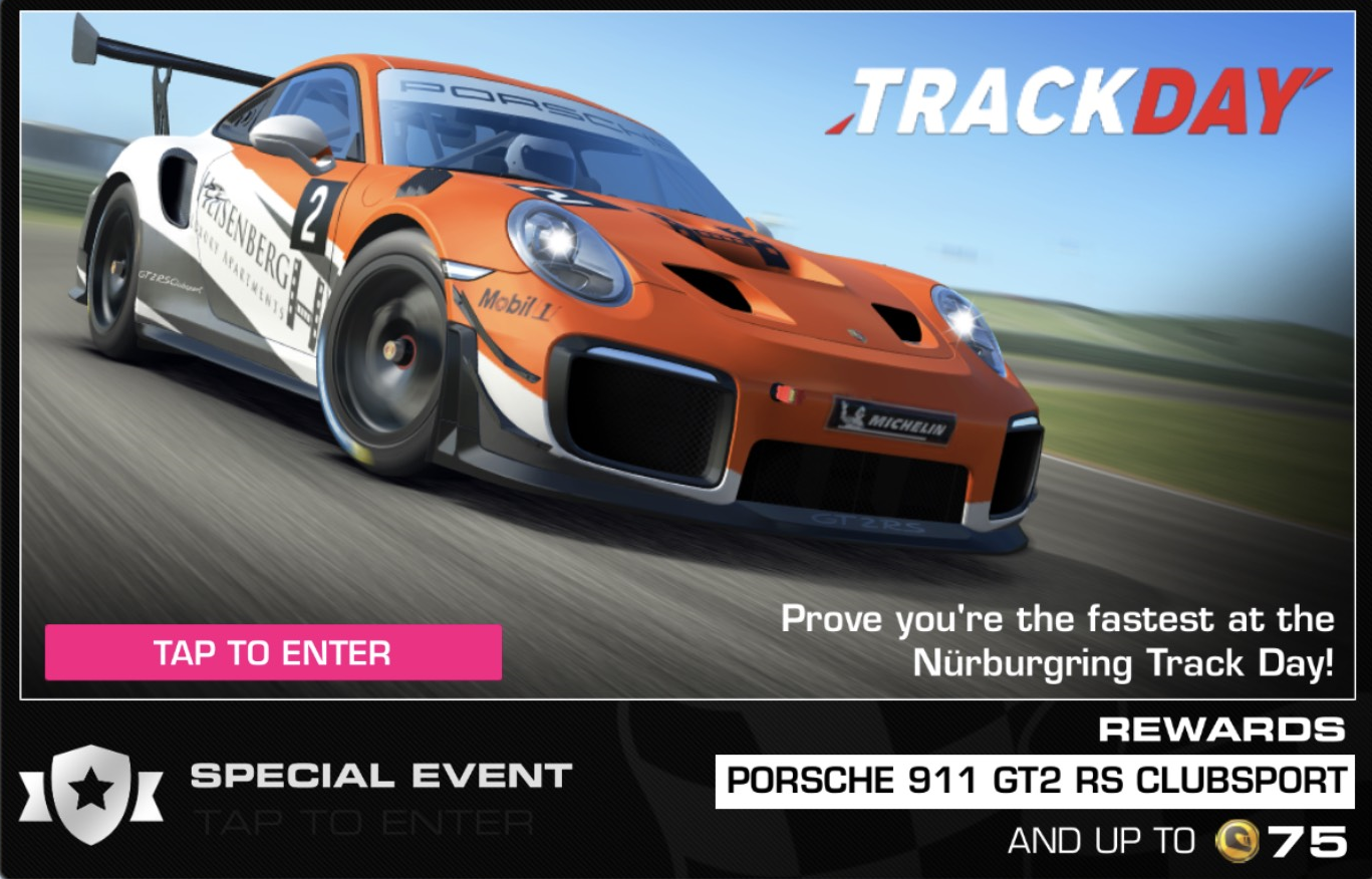 Track Day 911 Gt2 Rs Clubsport Real Racing 3 Wiki Fandom