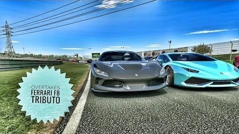 Video Overtakes Ferrari F8 Tributo Suzuka East Real