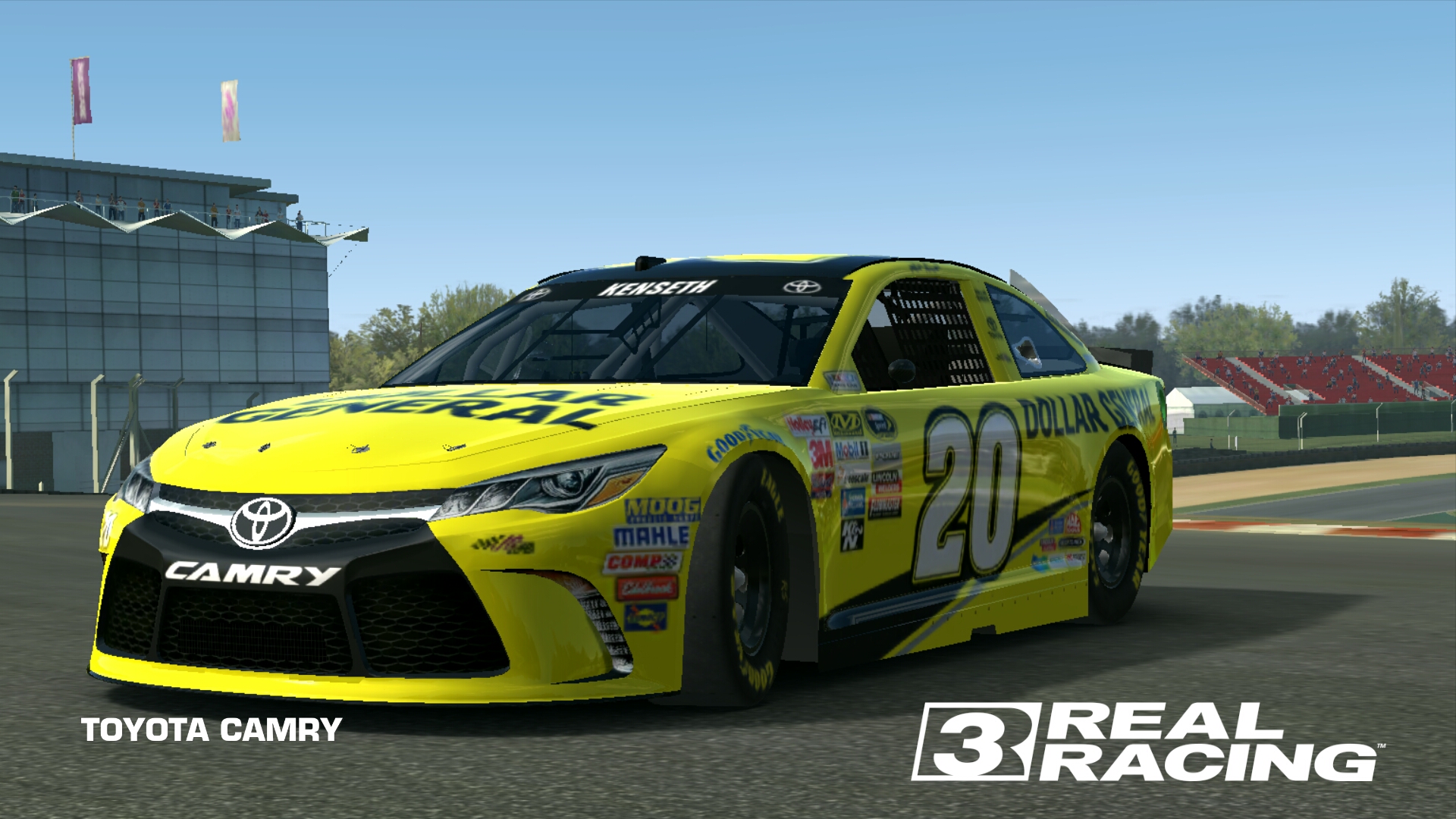 Toyota Camry Joe Gibbs Racing 2016 Real Racing 3