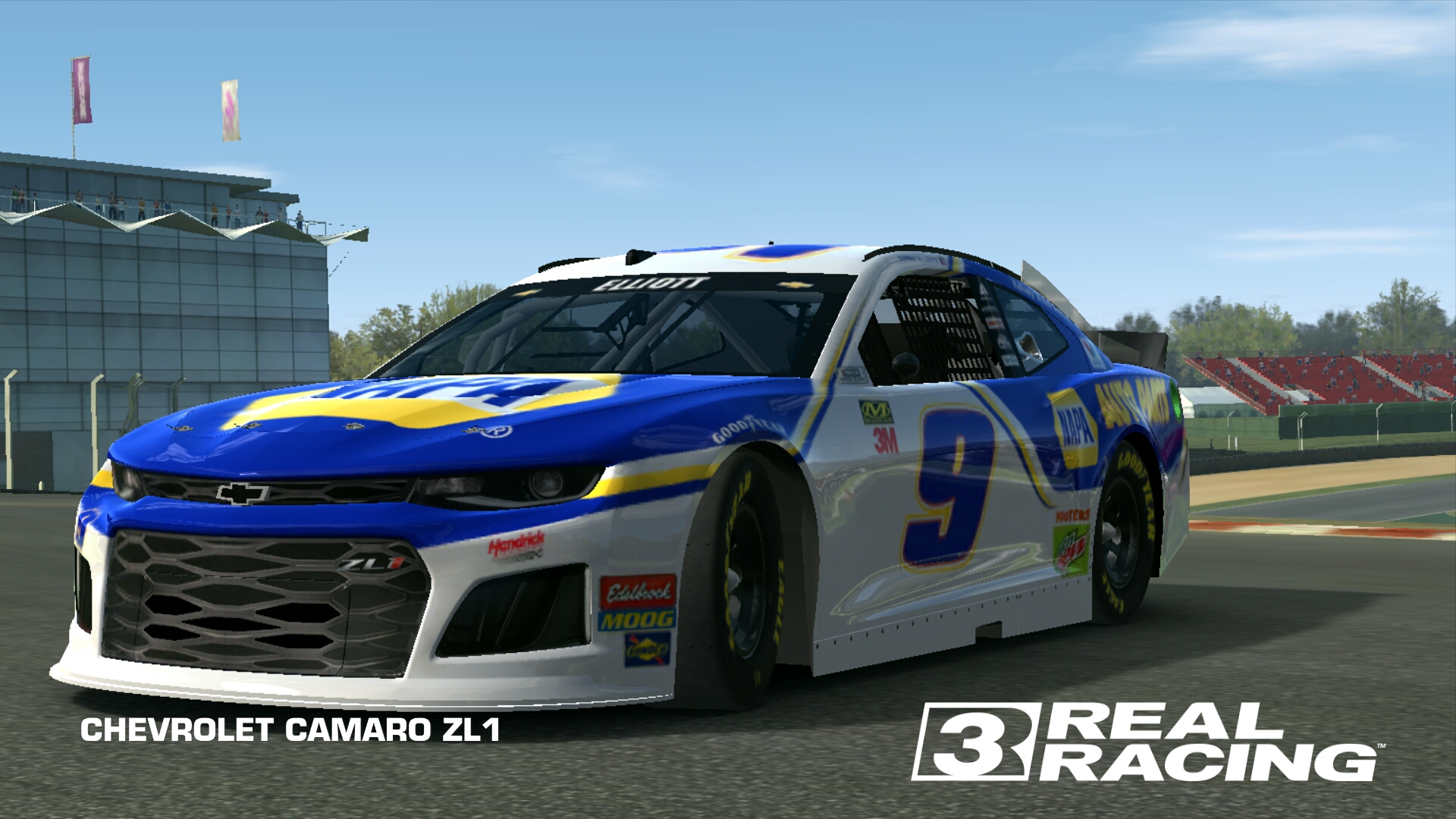 chevrolet camaro zl1 race car