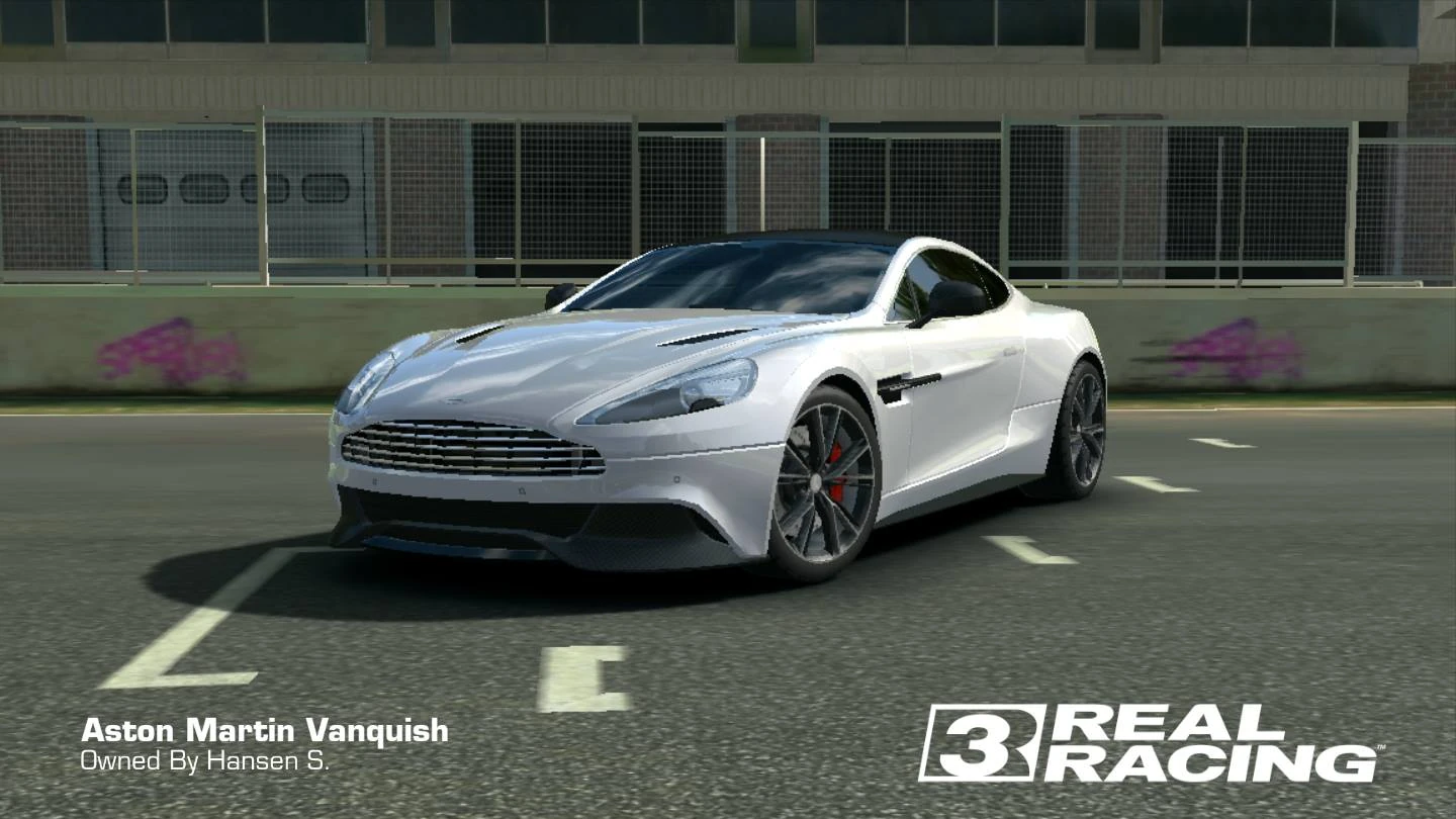 Real Racing 3 Aston Martin Vanquish