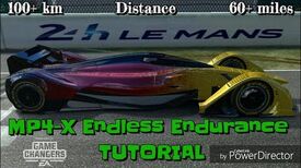 Le Mans MP4-X Endless Endurance Tutorial