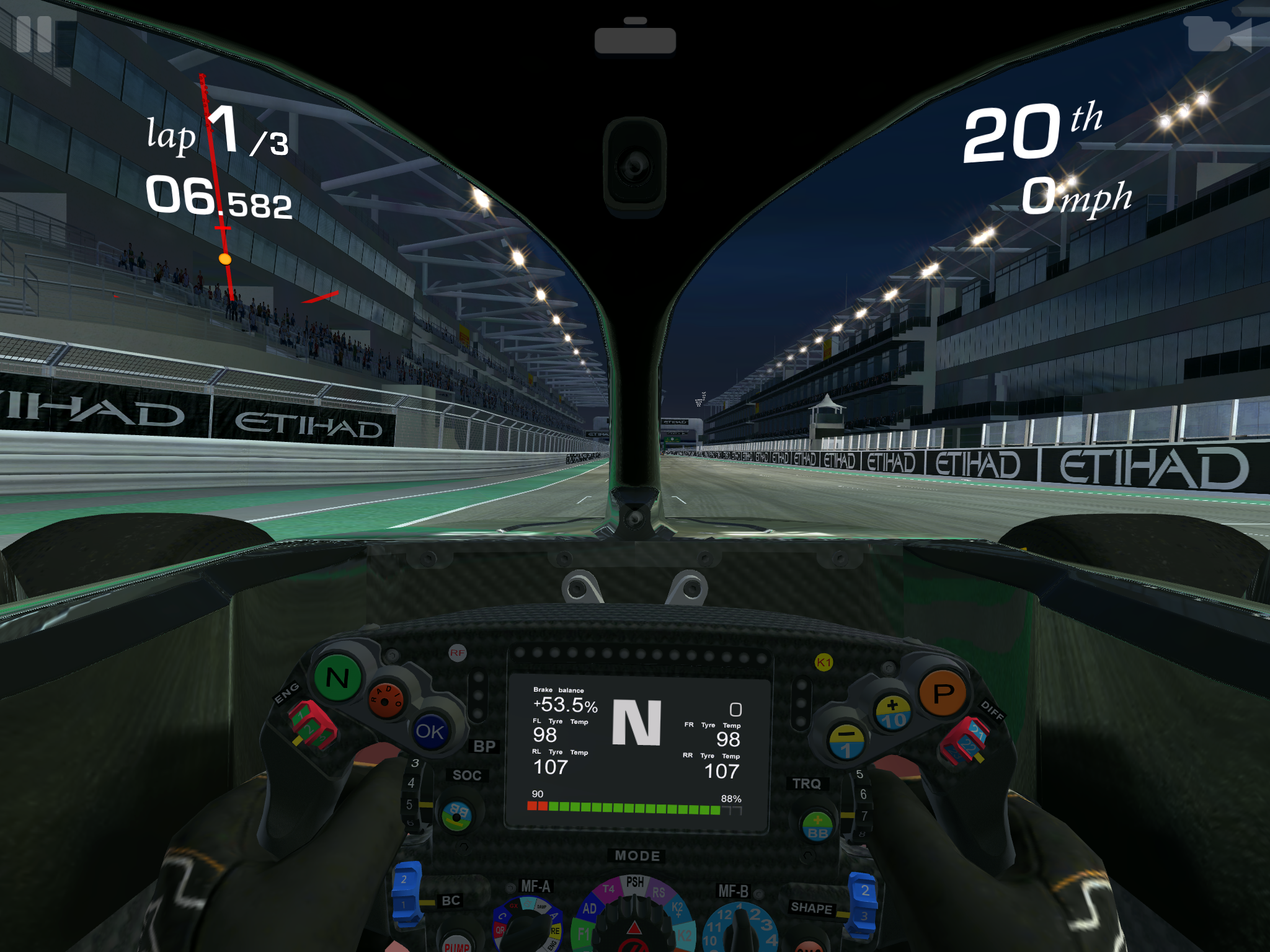 f1 cockpit