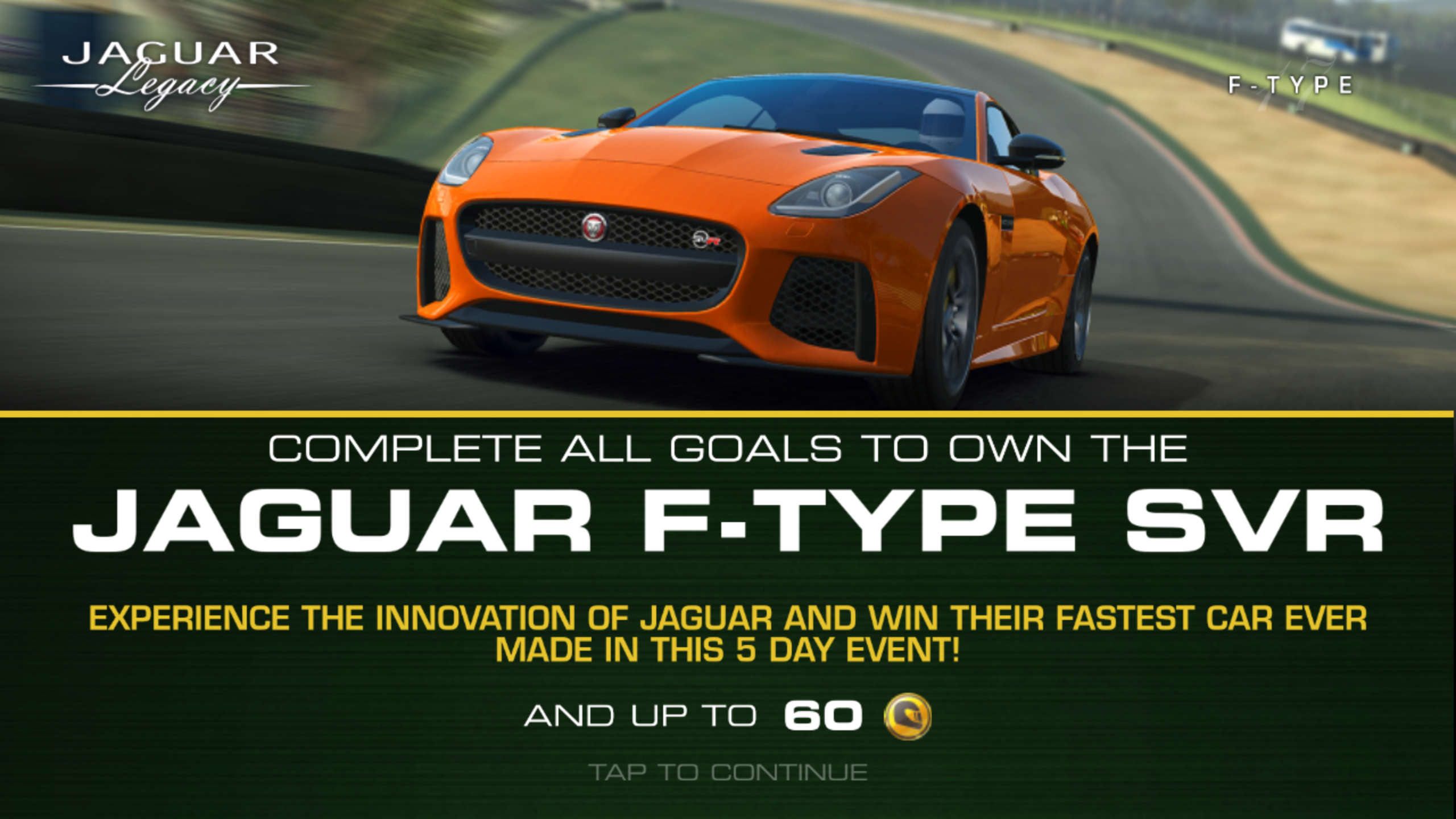 Jaguar Legacy F Type Svr Real Racing 3 Wiki Fandom