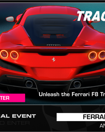 Track Day Ferrari F8 Tributo Real Racing 3 Wiki Fandom