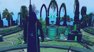 Memorial to guthix with head diviner