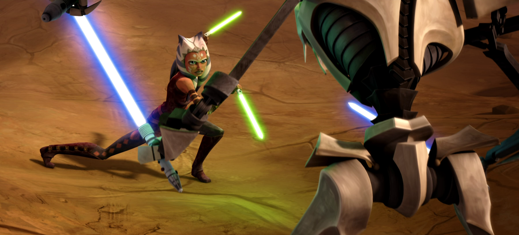 Изображение - AhsokaVsGrievous-ANB.png | Вукипедия | FANDOM powered by